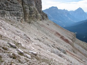 Formazione di Raibl alla base della Tofana di Rozes